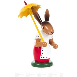 Großhandel Dregeno Osterhäsin With Umbrella Height = 120mm New Rabbit Easter Figure Decoration Großhandel Dregeno Osterhäsin With Umbrella Height = 120mm New Rabbit Easter Figure Decoration