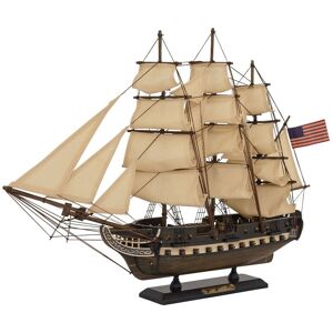 Aubaho Model Sailing Ship Uss Constitution Boat Wood Maritime Deco Antique Style No Kit Aubaho Model Sailing Ship Uss Constitution Boat Wood Maritime Deco Antique Style No Kit