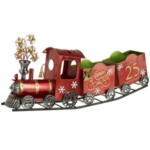 Christmas Metal Train Merry Christmas Large Length 78cm- Heaven Sends Christmas Metal Train Merry Christmas Large Length 78cm- Heaven Sends
