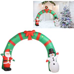 (Ue 220 240v)Led Illuminated Inflatable Christmas Archway With (Ue 220 240v)Led Illuminated Inflatable Christmas Archway With