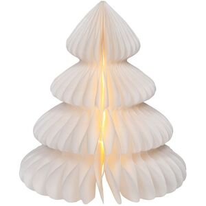 Lighting Decoration Lumineo White Christmas Tree Ø 24 X 28 Cm Lighting Decoration Lumineo White Christmas Tree Ø 24 X 28 Cm