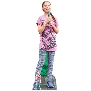 Greta Thunberg Lifesize And Free Mini Cardboard Cutout / Standee / Stand Up Greta Thunberg Lifesize And Free Mini Cardboard Cutout / Standee / Stand Up