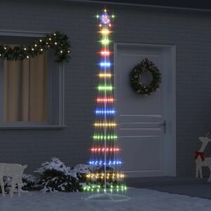 Led Christmas Tree Multicolour 70 X 70 X 250 Cm Metal Vidaxl Led Christmas Tree Multicolour 70 X 70 X 250 Cm Metal Vidaxl