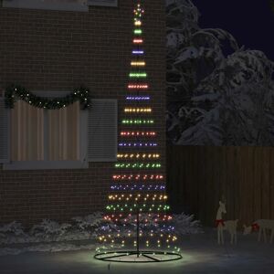 Led Christmas Tree Multicolour 138.5 X 138.5 X 399 Cm Metal Vidaxl Led Christmas Tree Multicolour 138.5 X 138.5 X 399 Cm Metal Vidaxl
