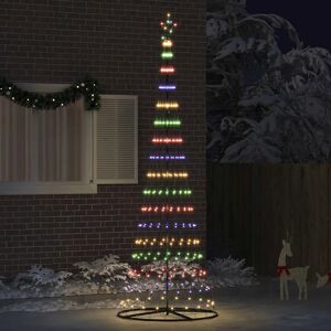 Led Christmas Tree Multicolour 100.5 X 100.5 X 302.5 Cm Metal Vidaxl Led Christmas Tree Multicolour 100.5 X 100.5 X 302.5 Cm Metal Vidaxl