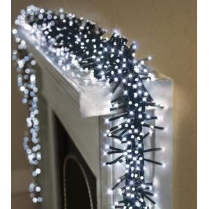 Christmas Crackers Xmas Lights 1440 Led White Cluster 18.6m Timer In & Outdoor Christmas Decoration Christmas Crackers Xmas Lights 1440 Led White Cluster 18.6m Timer In & Outdoor Christmas Decoration