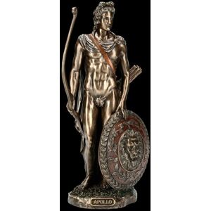 Apollon Figure With Bow And Shield - Veronese Statue Greek God Apollon Figure With Bow And Shield - Veronese Statue Greek God