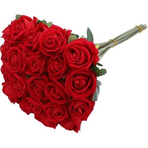 Fake Roses 50pcs Artificial Roses Realistic Home Decorations For Diy Wedding Fake Roses 50pcs Artificial Roses Realistic Home Decorations For Diy Wedding