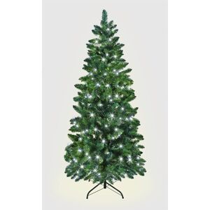 Shatchi Slim Pre Lit Christmas Tree Pencil Pine Green Artificial Bushy Xmas Decor 7ft Uk Shatchi Slim Pre Lit Christmas Tree Pencil Pine Green Artificial Bushy Xmas Decor 7ft Uk