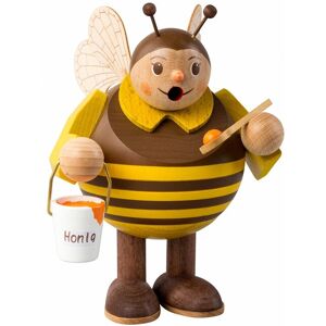 Richard Glässer Seiffen German Incense Smoker Bee, Height 15 Cm / 6 Inch, Original Erzgeb.. Rg 26483 New Richard Glässer Seiffen German Incense Smoker Bee, Height 15 Cm / 6 Inch, Original Erzgeb.. Rg 26483 New