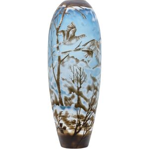 Aubaho Vase Replica After Galle-Style Gallé-Style Glass Antique Style Copy C1 Aubaho Vase Replica After Galle-Style Gallé-Style Glass Antique Style Copy C1