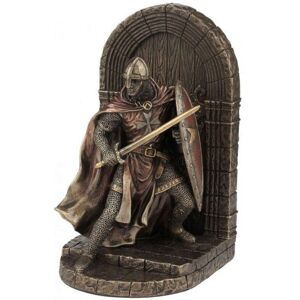 Veronese Design Knight Bookend Bronze 19.5cm Veronese Design Knight Bookend Bronze 19.5cm