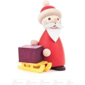 Großhandel Dregeno Christmas Miniature Ruprecht With Sled H=approx 7.5 Cm New Erzgebirge Großhandel Dregeno Christmas Miniature Ruprecht With Sled H=approx 7.5 Cm New Erzgebirge