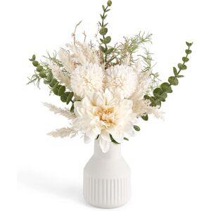 Branded Artificial Flowers In Ceramic Vase Fake Plants For Home Decor Silk Flower Arrang Branded Artificial Flowers In Ceramic Vase Fake Plants For Home Decor Silk Flower Arrang