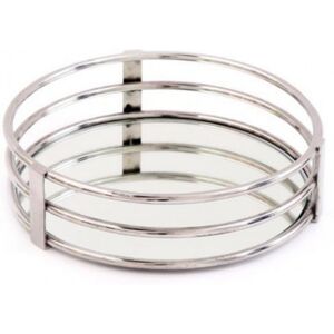 Sil Designer Mirrored Candle Plate 30.5cm X 8cm Ideal For Table Decor & Gift Or1360 Sil Designer Mirrored Candle Plate 30.5cm X 8cm Ideal For Table Decor & Gift Or1360