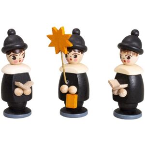 Erzgebirgische Volkskunst Drechslerei Schalling Miniature Figures 3 Carolers Black Height 5cm New Christmas Figures Church Erzgebirgische Volkskunst Drechslerei Schalling Miniature Figures 3 Carolers Black Height 5cm New Christmas Figures Church