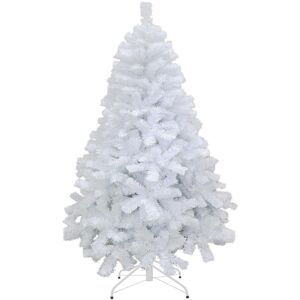 Shatchi 7ft Christmas Tree Xmas White Artificial Bushy Pine Outdoor Xmas Home Decoration Shatchi 7ft Christmas Tree Xmas White Artificial Bushy Pine Outdoor Xmas Home Decoration