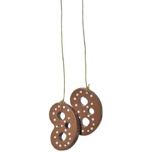 Kwo Kunstgewerbe-Werkstätten Olbernhau Gmbh Tree Trunk Bretzels Light Brown Wxdxh = 4x0, 5x2, 5cm New Christmas Ornament Kwo Kunstgewerbe-Werkstätten Olbernhau Gmbh Tree Trunk Bretzels Light Brown Wxdxh = 4x0, 5x2, 5cm New Christmas Ornament