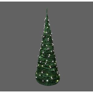 Shatchi Pre Lit Christmas Tree Pop Up Led Lights Decorated Silver Baubles Xmas Decor 4ft Shatchi Pre Lit Christmas Tree Pop Up Led Lights Decorated Silver Baubles Xmas Decor 4ft
