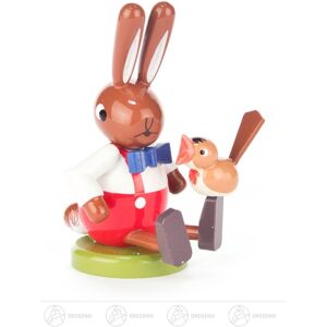 Großhandel Dregeno Easter & Spring Rabbit Sitting With Bird Small H = Ca 7cm New Bunny Decoration Großhandel Dregeno Easter & Spring Rabbit Sitting With Bird Small H = Ca 7cm New Bunny Decoration