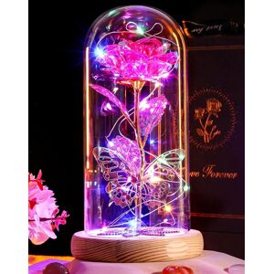 Beferr Birthday Gifts For Women Galaxy Colorful Rose Crystal Flowers,Gift For Mum Gran Beferr Birthday Gifts For Women Galaxy Colorful Rose Crystal Flowers,Gift For Mum Gran