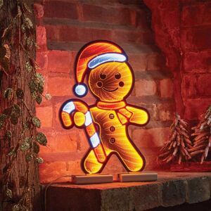 Three Kings 40cm Mr Gingerbread Infinity Led Christmas Light Figure Three Kings 40cm Mr Gingerbread Infinity Led Christmas Light Figure