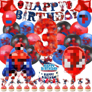 Does Not Apply Spider Birthday Party Decorations For Boys, 3d Spider 3th Happy Birthday Banner Does Not Apply Spider Birthday Party Decorations For Boys, 3d Spider 3th Happy Birthday Banner