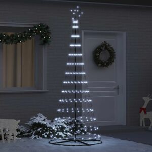 Led Christmas Tree Cool White 100 X 100 X 250 Cm Metal Vidaxl Led Christmas Tree Cool White 100 X 100 X 250 Cm Metal Vidaxl