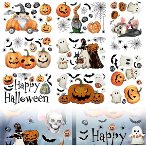 Does Not Apply Pack Of 102 Halloween Window Stickers, Halloween Decorative Window, Double-Sided Does Not Apply Pack Of 102 Halloween Window Stickers, Halloween Decorative Window, Double-Sided