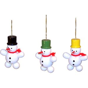 Volker Zenker Colorful Snowman Tree Ornament - Christmas Decor Volker Zenker Colorful Snowman Tree Ornament - Christmas Decor