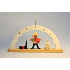 Erzgebirgische Volkskunst Richard Glässer Gmbh Tree Ornament Schwibbogen Toy Retailer 4.5 Cm Christmas Decoration Seiffen New Erzgebirgische Volkskunst Richard Glässer Gmbh Tree Ornament Schwibbogen Toy Retailer 4.5 Cm Christmas Decoration Seiffen New
