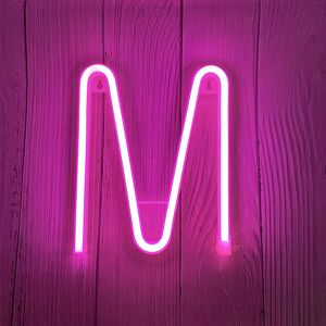 Led Neon Letter Lights Pink Neon Sign Lights Letters Neon Sign Battery/usb Illum Led Neon Letter Lights Pink Neon Sign Lights Letters Neon Sign Battery/usb Illum
