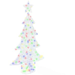 Christmas Tree With 160 Leds Multicolour 150 Cm Acrylic Vidaxl Christmas Tree With 160 Leds Multicolour 150 Cm Acrylic Vidaxl