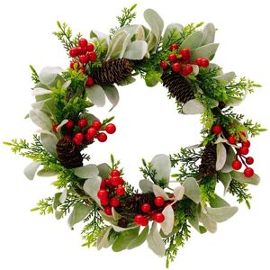 Sodial 3x(Christmas Decorations Christmas Red Fruit Wreath Ear Grass Wreath9210 Sodial 3x(Christmas Decorations Christmas Red Fruit Wreath Ear Grass Wreath9210