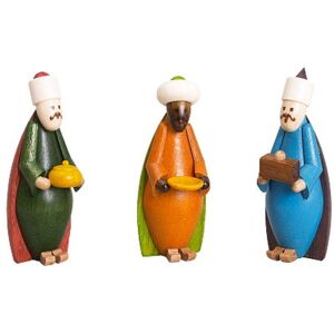 Erzgebirgische Volkskunst Drechslerei Schalling Miniature Figures Crib Figures Colourful Height 5,5cm New Christmas Nativity Erzgebirgische Volkskunst Drechslerei Schalling Miniature Figures Crib Figures Colourful Height 5,5cm New Christmas Nativity