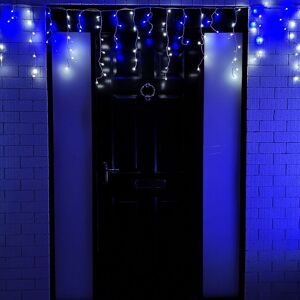 Samuel Alexander 25m 1000 Blue And White Led Frosted Icicle Outdoor Christmas Lights With Timer Samuel Alexander 25m 1000 Blue And White Led Frosted Icicle Outdoor Christmas Lights With Timer