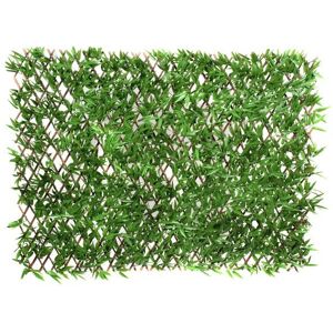 Greenbrokers Artificial Expanding Green Wall Willow Trellis Fence Bamboo Leaf Foliage (1x2m) Greenbrokers Artificial Expanding Green Wall Willow Trellis Fence Bamboo Leaf Foliage (1x2m)