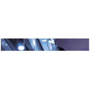 Festive Fun 60 Led Connectable Twinkle Icicle Lights With White Cable, Cool White, 2m Xmas Festive Fun 60 Led Connectable Twinkle Icicle Lights With White Cable, Cool White, 2m Xmas