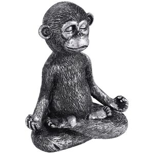 Sodial 3x(Meditating Monkey Statue Resin Yoga Buddha Figurine Home Decorative8942 Sodial 3x(Meditating Monkey Statue Resin Yoga Buddha Figurine Home Decorative8942