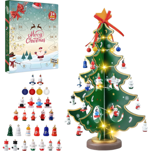 Branded Advent Calendar 2024, 24 Days Countdown Advent Calendar Wooden Christmas Tree Wi Branded Advent Calendar 2024, 24 Days Countdown Advent Calendar Wooden Christmas Tree Wi