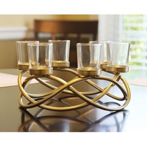 Seraphic Iron Round Table Decor Centerpiece Decorations Candle Holder For Weddi Seraphic Iron Round Table Decor Centerpiece Decorations Candle Holder For Weddi