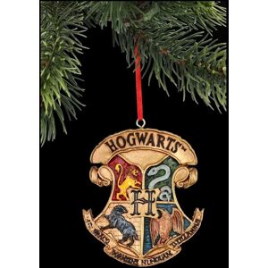 Figuren Shop Gmbh Christmas Tree Ornament Harry Potter - Hogwarts Coat Of Arms - Fantasy Figuren Shop Gmbh Christmas Tree Ornament Harry Potter - Hogwarts Coat Of Arms - Fantasy