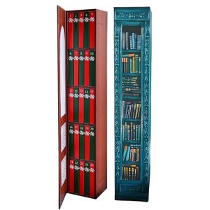 2x(2pack Book Ornament Advent Calendar, Christmas Advent Calendar With3267 2x(2pack Book Ornament Advent Calendar, Christmas Advent Calendar With3267