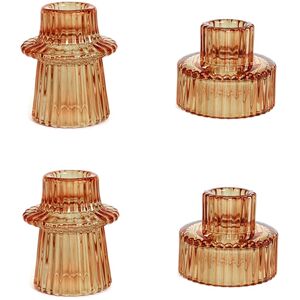 Sodial 3x(4 Pcs Glass Candle Holders Taper Candlestick Holder For Wedding Decor B G2k7) Sodial 3x(4 Pcs Glass Candle Holders Taper Candlestick Holder For Wedding Decor B G2k7)