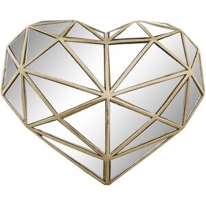 Decorative Figure Dkd Home Decor 26 X 5 X 21 Cm Heart Golden Decorative Figure Dkd Home Decor 26 X 5 X 21 Cm Heart Golden