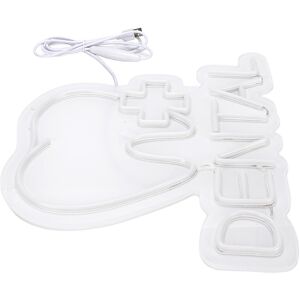 Led Neon Sign Brightness Adjustable Acrylic Panel Led Sign Decor For Theme^ Led Neon Sign Brightness Adjustable Acrylic Panel Led Sign Decor For Theme^