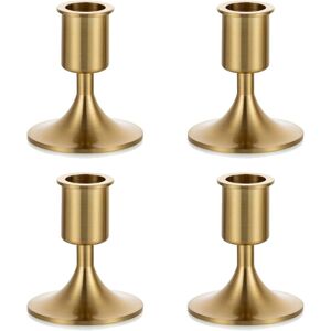 Candlestick Holders Taper Candle Holders, Romadedi Heavy Thick Gold Candle Stic Candlestick Holders Taper Candle Holders, Romadedi Heavy Thick Gold Candle Stic