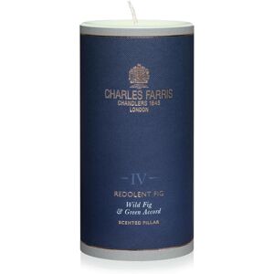 Charles Farris Redolent Fig Luxury Scented Pillar Candles - 75+ Hours Burn Time Charles Farris Redolent Fig Luxury Scented Pillar Candles - 75+ Hours Burn Time