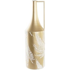 Vase Dkd Home Decor Golden Metal Cream Tropical Leaf Of A Plant [21 X 21 X 71 Vase Dkd Home Decor Golden Metal Cream Tropical Leaf Of A Plant [21 X 21 X 71
