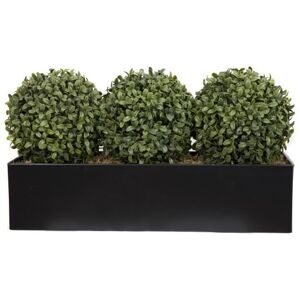 Greenbrokers Topiary Ball (54cm) Window Box Black, Triple Greenbrokers Topiary Ball (54cm) Window Box Black, Triple